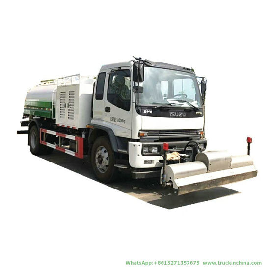 Isuzu Ftr 10000liter High Pressure Road Cleaning Truck (Water Bowser)