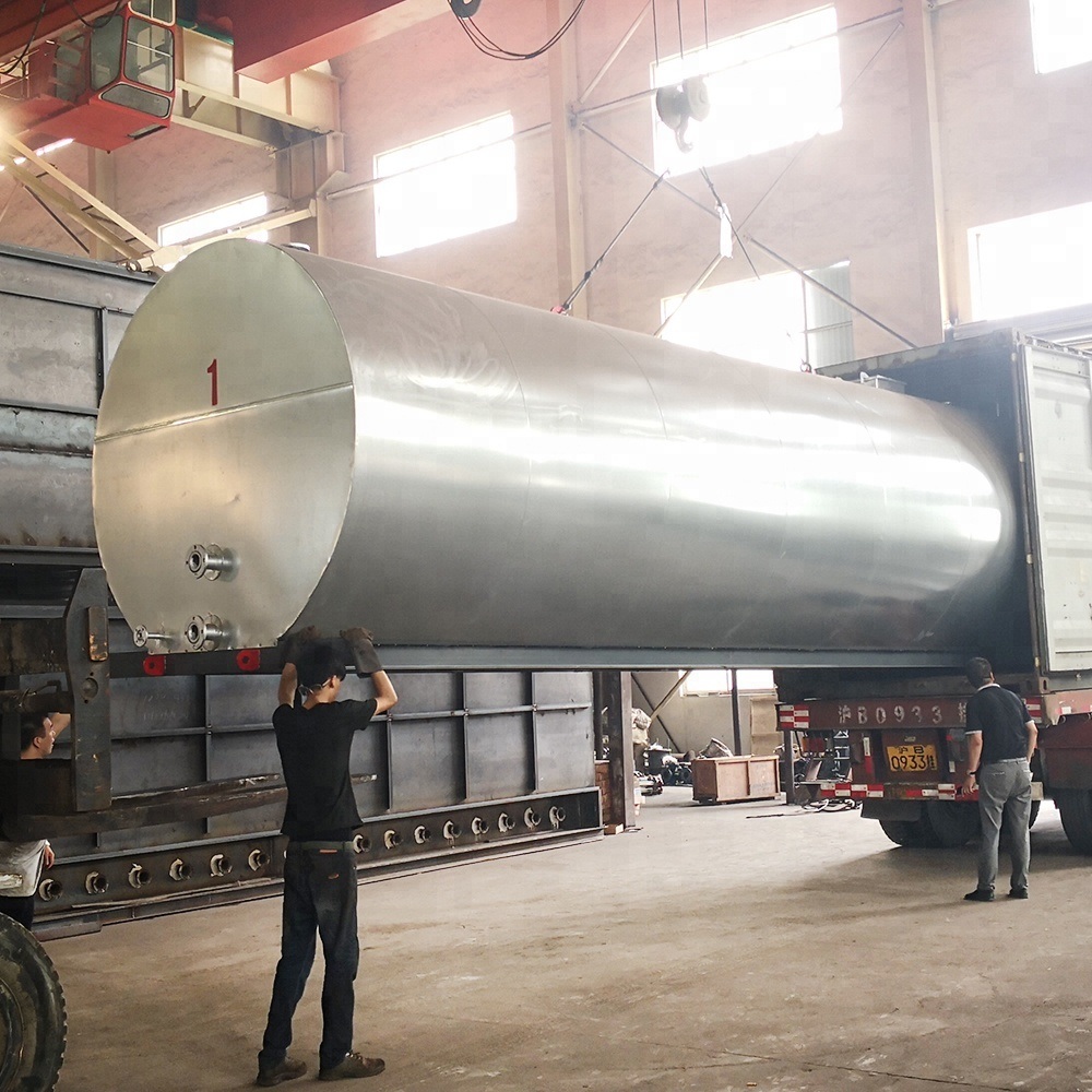 Oil Fired Heats Asphalt Tank, Bitumen Tank (Storage Capacity 34CBM-100CBM Skid with 2 Burners for Hot Liquid Asphalt)