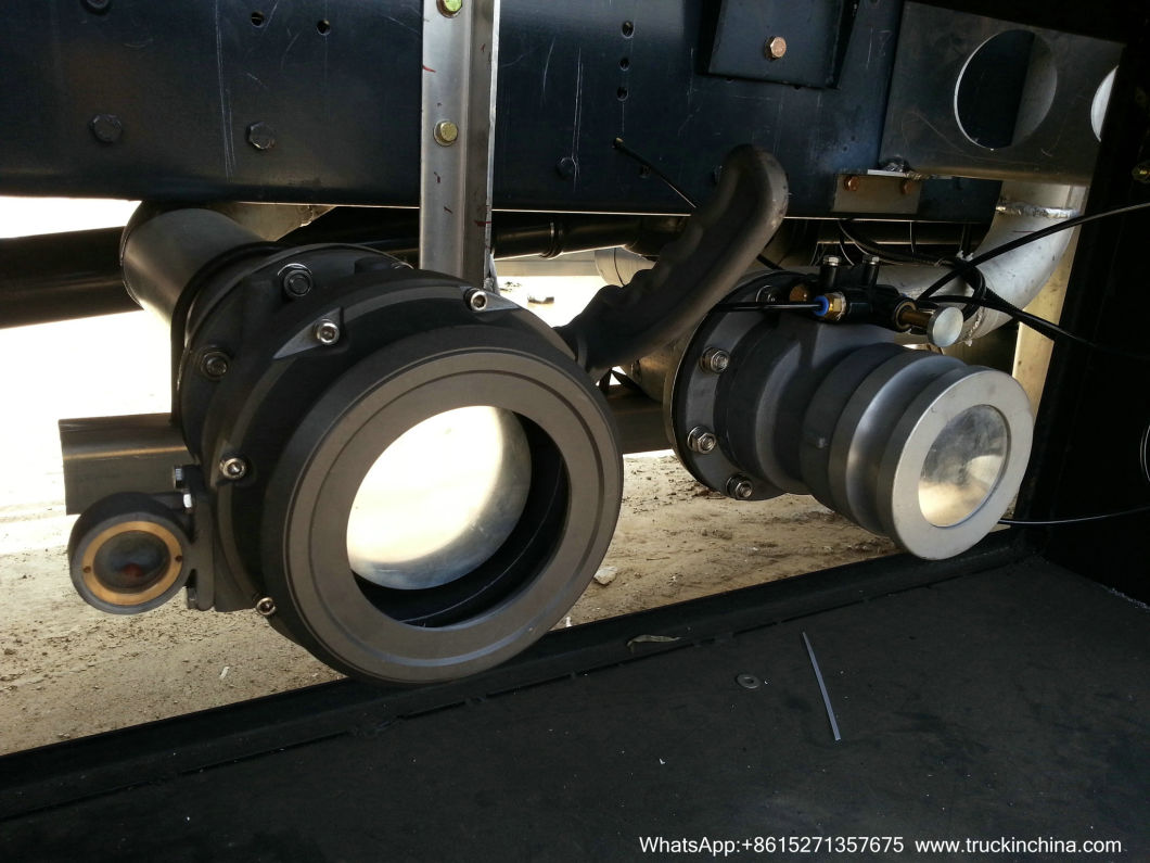 C&C Aluminum Alloy Fuel Tanker Cimc Truck (U Platform 8X4 Oil Diesel Carrying truck)