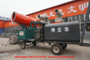 Customizing Fog Generator Dolly Trailer (Dust Supression Trailer System with Water Tank Spray Fine Mist 80m-150m)