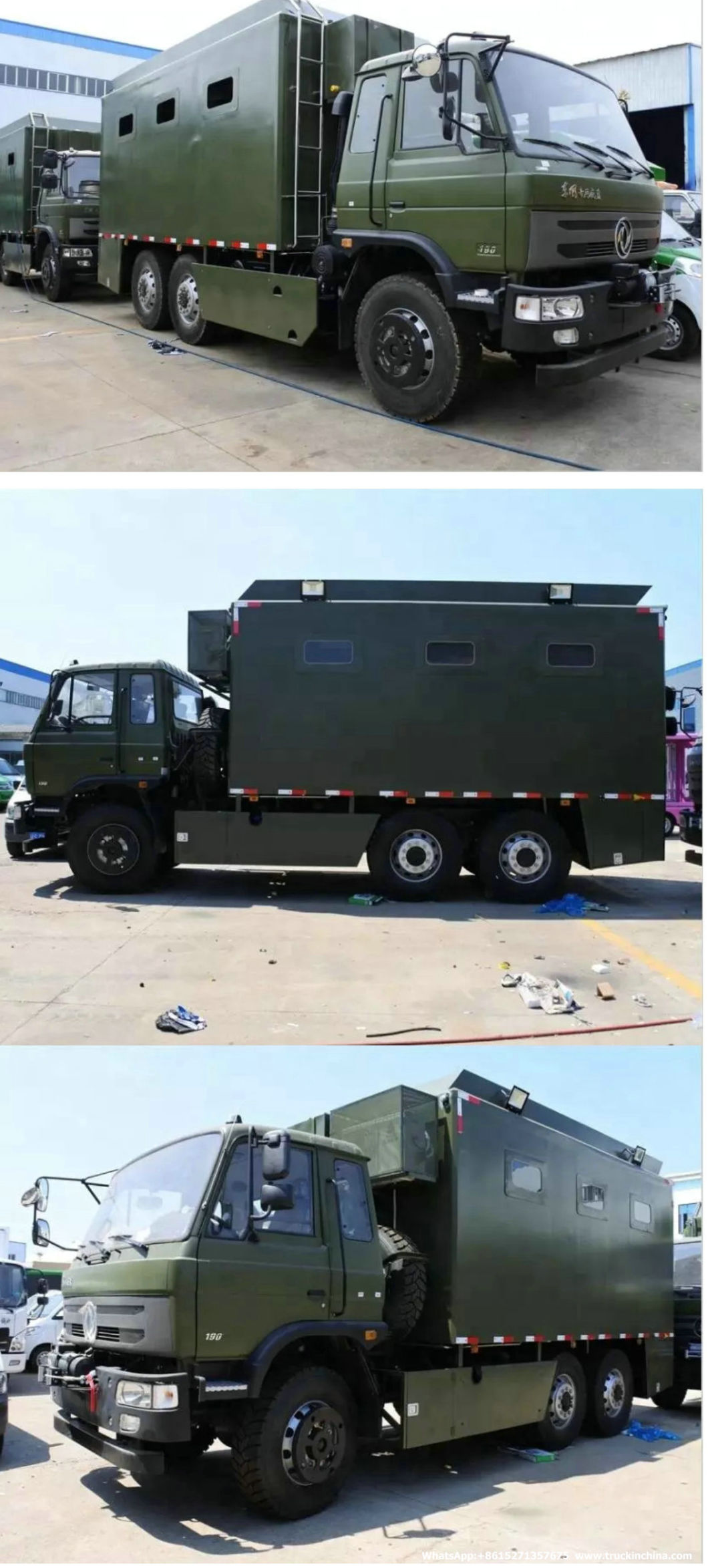 Offroad 6X6 Food Truck (All Wheel Drive Mobile Kitchen)