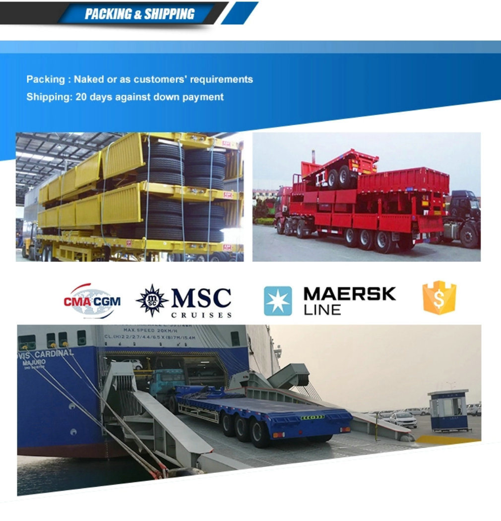 Customized 3axles Livestock Cargo Transport Trailer 40t-60t