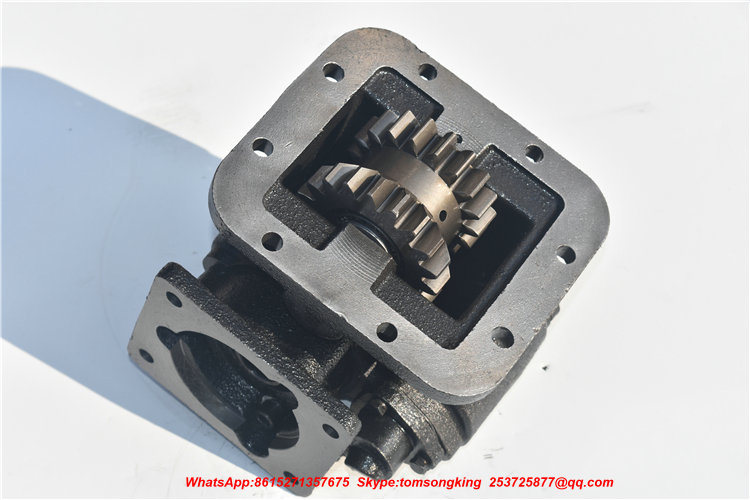 Fast 8js85e Gearbox QD40A PTO (Original China Tanker Truck Factory Transmission PTO Crane Truck PTO Assembly)