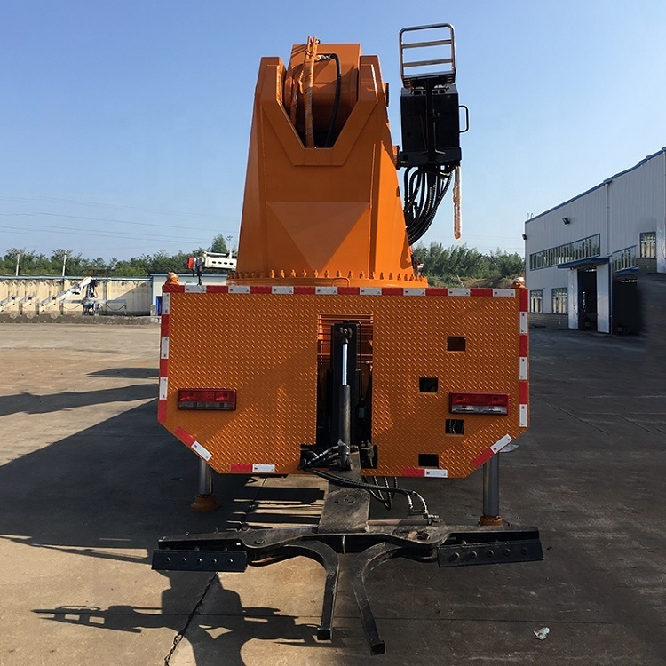 Dongfeng Hydraulic Truck Mounted Crane 80ton Sq1600zb6 Max Lifting Moment 1600 Kn. M