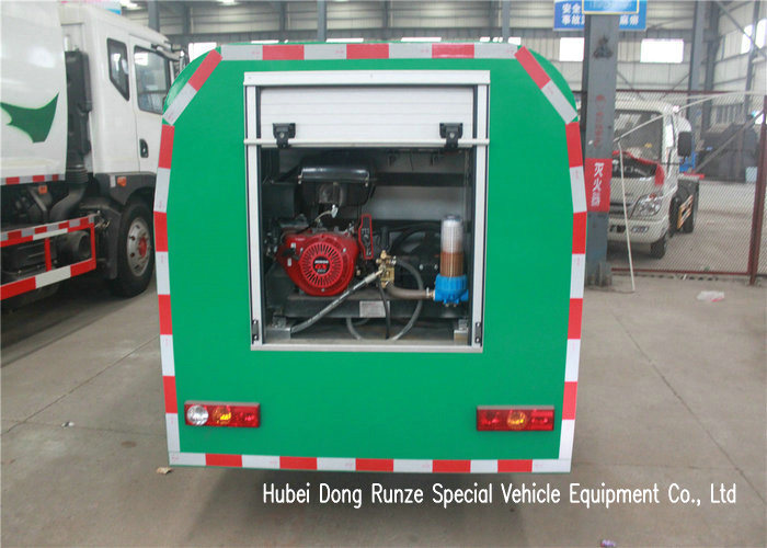Changan Road Cleaning Car, Multi-Function High-Pressure Cleaning Car, Residential Road Washing Car