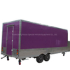 Mobile Potato Chips Making Machine Selling Food Trailer, Outdoor Street Food Trailer Cart