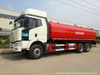 FAW Diesel Road Tanker Truck (24m3 Fuel Oil Bowser Refueling Truck with Oil Pumps Flowmeter Fuel Despenser for Fuel Express Door to Door Service)