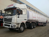 Insulated Bitumen Tanker Trailer Semitrailer 50cbm (Asphalt Tank) with Two Burner Heater