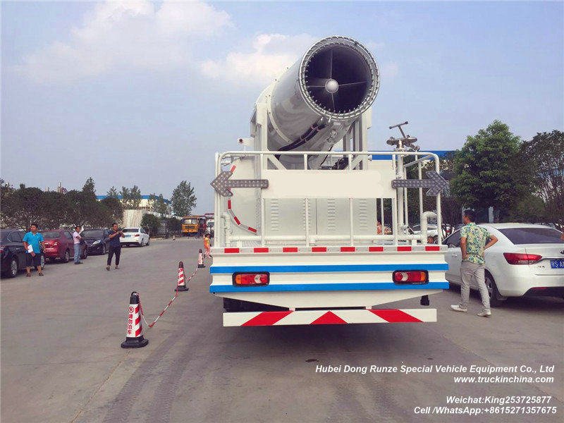 Truck Mounted Dust Suppression Unit for Water Sprayer Mining Dust Control Disinfection Tanker
