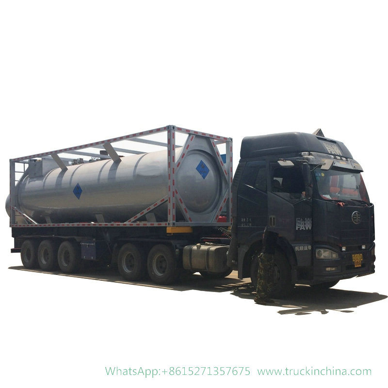 30FT ISO Propane CH4 LPG Tank Container Propane, Isobutane, Isobutene, Liquid Ammonia, Dimethyl Ether Trichlorosilane