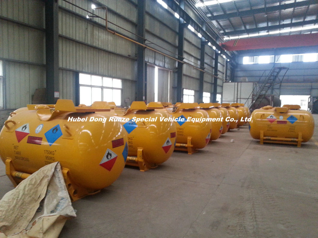 Alky Portable Tank T21 Tank Capacity 1750L Un3394 (C6H15Al Portable Tank Container)