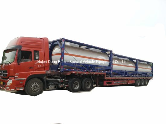 ISO Food Grade Tank Container Suitable for Milk and Other Dairy Products, Tallow and Chocolate, Chili Sauce