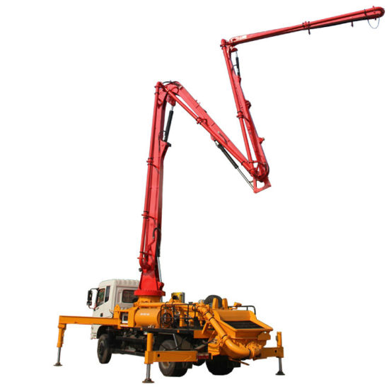 Small Truck Mounted Concrete Pump 24m -27m Cdw