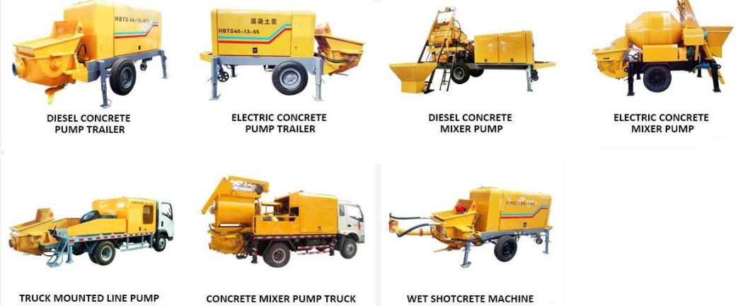 King Run Intelligent Remote Control Concrete Pump Truck Boom 27m-28m-30m-34m