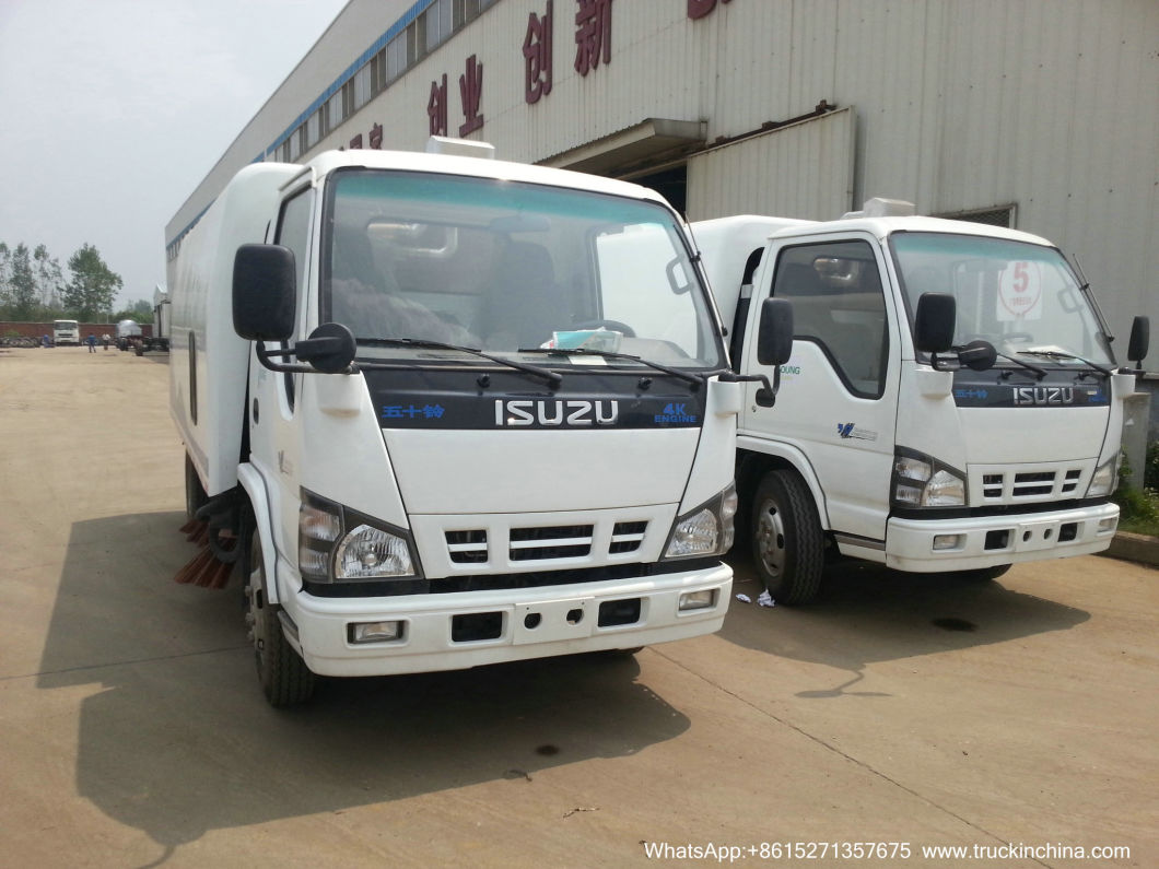 Isuzu Truck Road Sweeper (Vacuum road sweeper cleaner Truck, Sweeping Car)