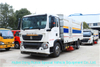 HOWO A7 Outdoor Road Sweeper Truck 8cbm Garbage 2 Cbm Water Stainless Steel 4X2 -Rhd. LHD 