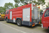 HOWO Double Cabin Fire Truck Duble Cabin Rhd/LHD 4X2 /4X4 Offroad All Wheel Drive with 6500liters - 8000L Water Foam Tank