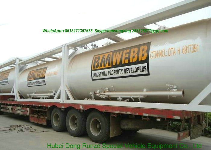 ISO Bulk Cement Tank Container 20FT (20000L) , 40FT (40000Liters)