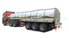 3axles Stainless Steel Emulsion Tank Semi Trailer Insulated Cladding Stainless Steel 27.3cbm for Road (Tanker) Tansport Un2426 Ammonium Nitrate (NH4NO3)