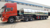 3axles Stainless Steel Emulsion Tank Semi Trailer Insulated Cladding Stainless Steel 27.3cbm for Road (Tanker) Tansport Un2426 Ammonium Nitrate (NH4NO3)