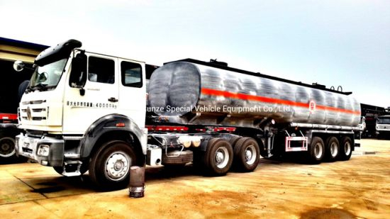 Acid Tanker Trailer for Road Transport (Hydrogen Fluoride) Hydrofluoric Acid Hf 48%