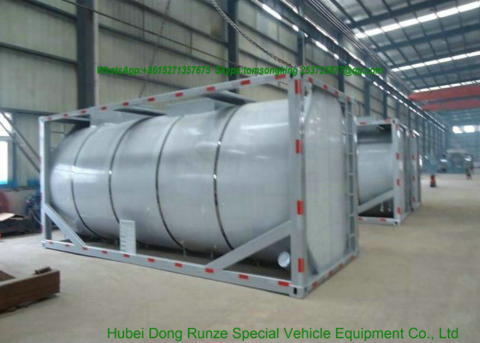 T4 ISO Heat Preservation Insulated Tank Container Bdp - Bisphenol a (diphenyl phosphate) Material S30408 / S30403 / S31603 Tank Inner or Outer Steam Coils