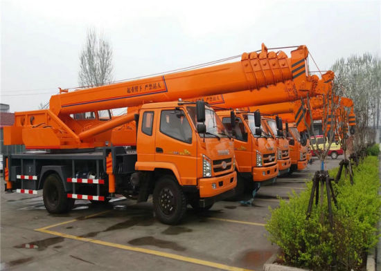 Dongfeng Truck Mounted Heavy Duty Crane Telescopic Boom