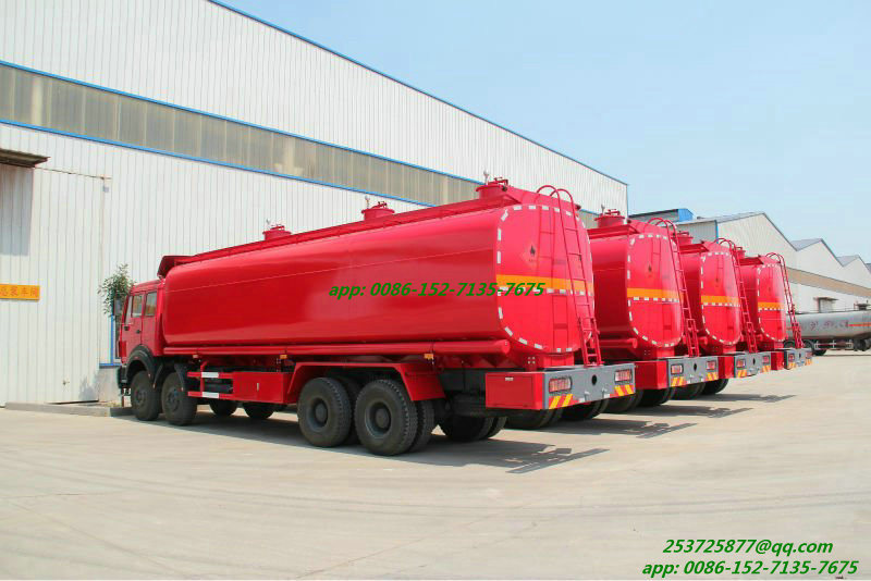 Beiben Offroad Diesel Tanker for Petroleum Oil, Gasoline, Petrol, Diesel Transportation with Pto Pump 30, 000L 12 Wheels (Fuel Bowser)