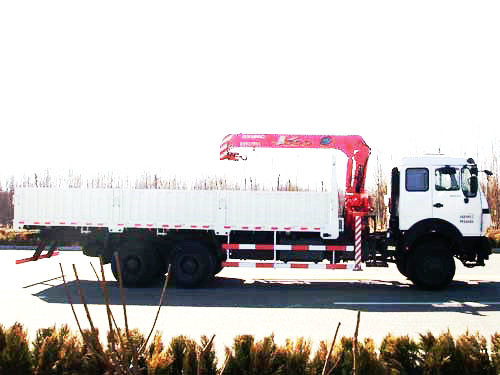 Beiben Truck 6X4/6X6 Mounted 10t Crane