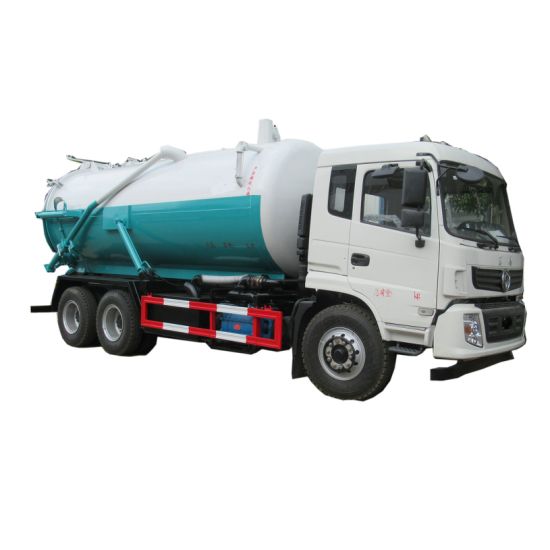 Dongfeng 6X6 off Road Military All Wheel Drive Vacuum Sewage Tank Truck Factory 12cbm