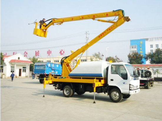 Isuzu Aerial Platform 14m Water Tank 4000L Truck