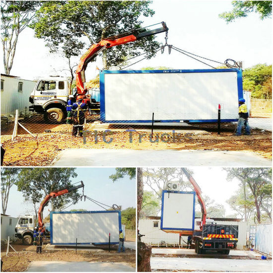 Beiben 6X6 Mounted Crane 5~16t Palfinger for Container Loading Sale
