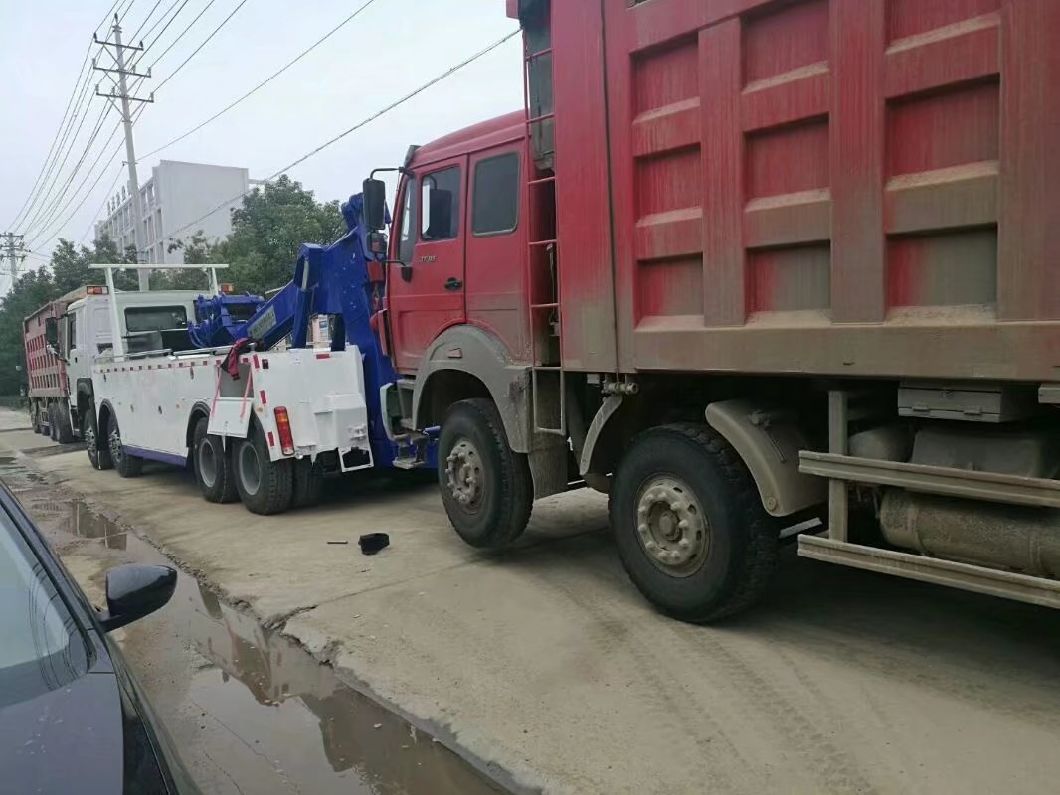 Northbenz 8X4 Heavy Duty 30t Tow Wrecker Truck Beiben Recovery Trucks Wrecker
