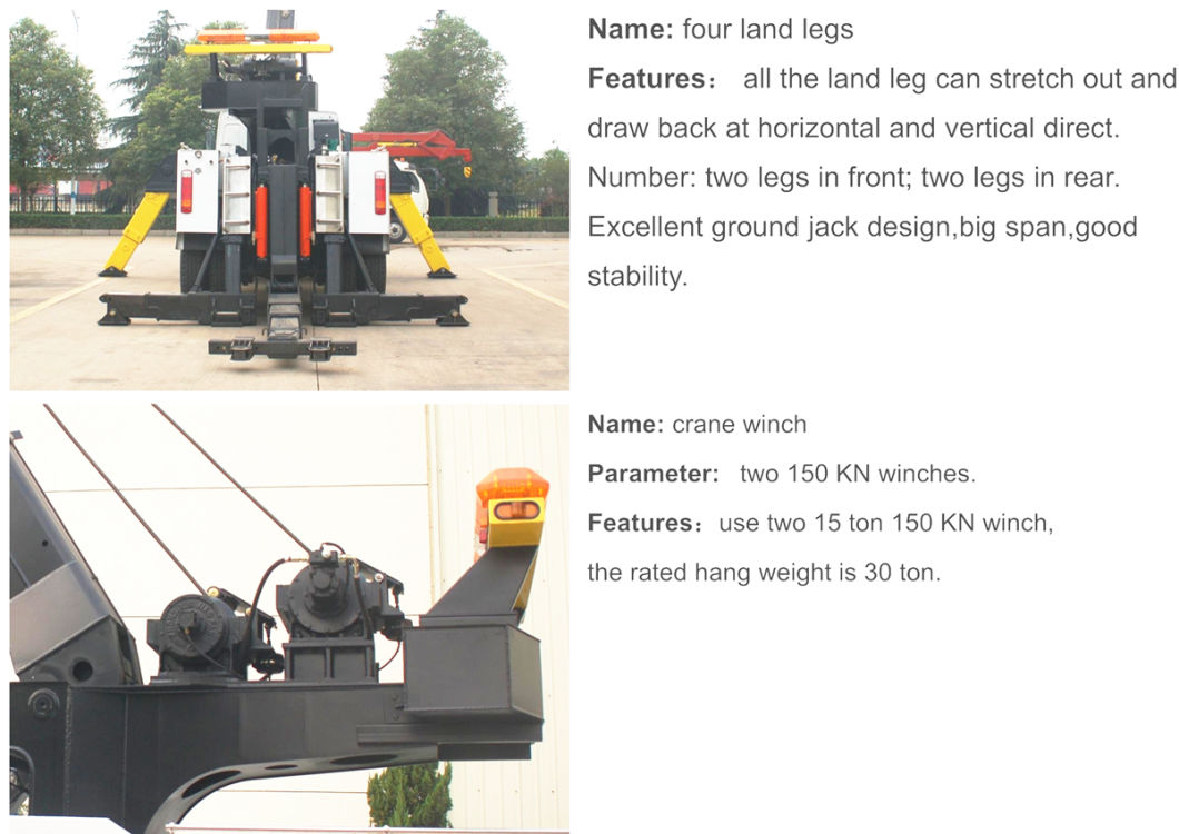 Iveco. Genlyon Recovery Trucks Heavy Duty Wrecker 50tons with Remote Control Rotatory Crane Wrecker for Towing Truck