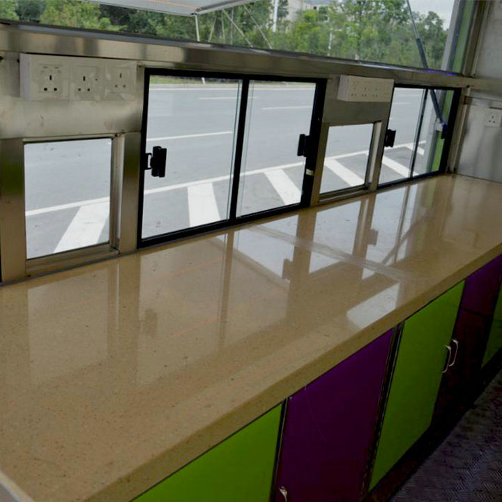 JAC Mobile Food Truck Offer Chocolate Shaved Ice Smoothie (Mobile Dining Car)