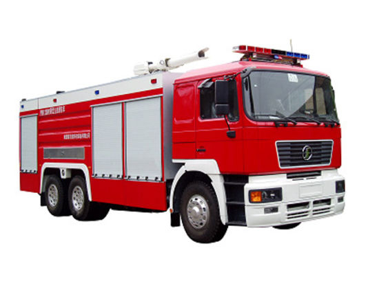 Shacman F2000 All Wheel Drive 6X6 Water Foame 6+1.77 Tank Fire Truck