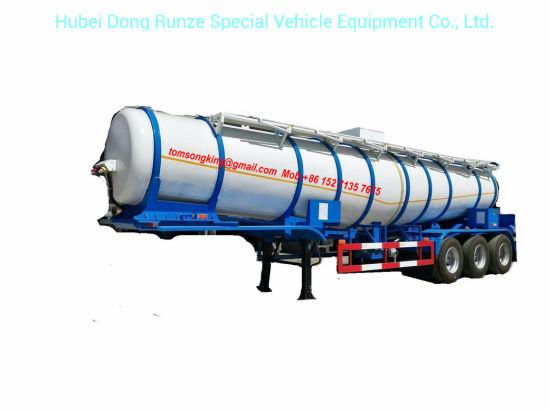 Wholesale Sulfuric Acid Tanker V Shape Tank 22, 000liters