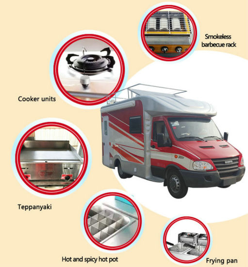 Iveco Diesel Luxury Mobile Kitchen (Catering Trucks)