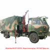 Dongfeng Awd 4X4 Offroad Truck Mounted Mobile Workshop Conainer with Crane 3 Ton