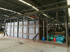 Skid 500 Bbl Frac Tank Steel Lined PE for Oilfield Chemical Contain (Skid With Motor Pump and Reactor Motor Stirring For Mxing HCl Hydrochloric Acid)