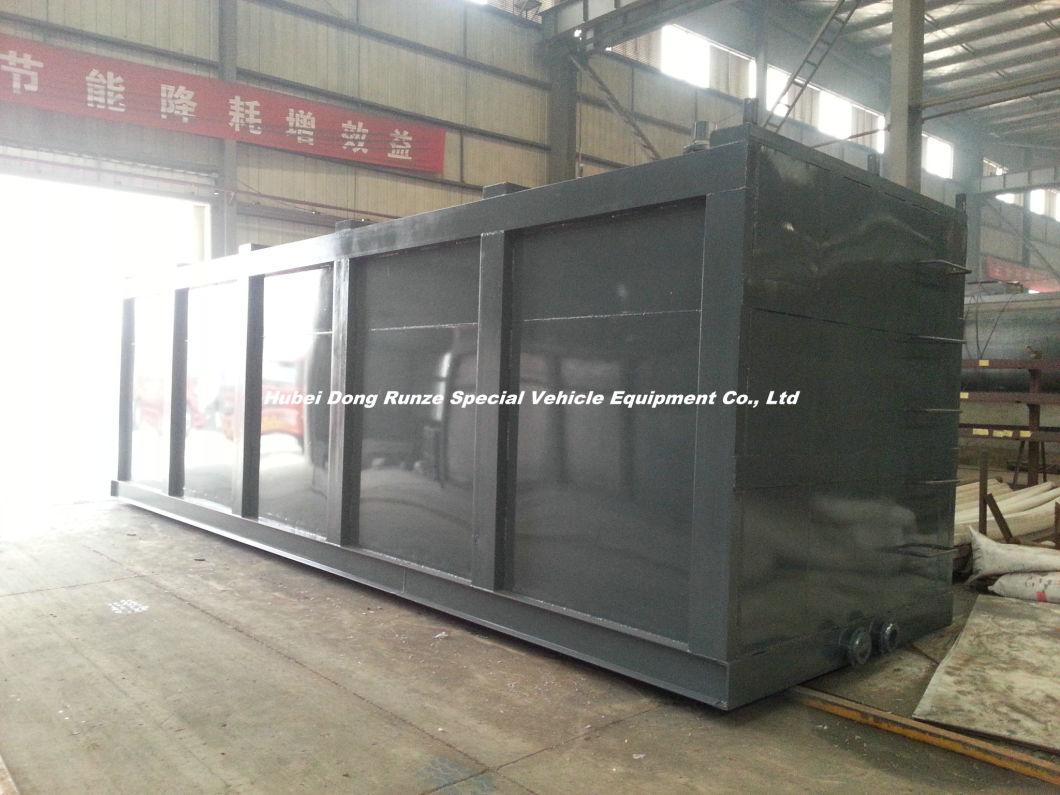 Skid Acid Storage Tank for Oil Fied Chemical Contain Hydrochloric Acid 60cbm 500bbl