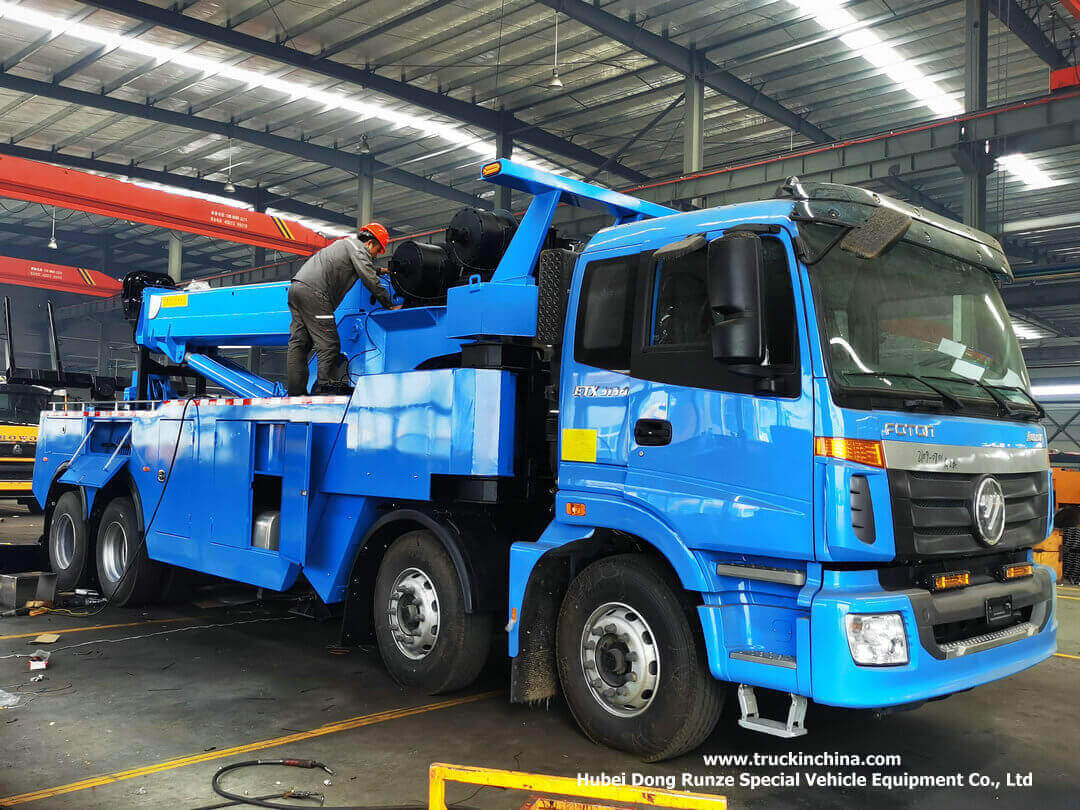 FOTON AUMAN Heavy Duty Towing 50T Rotator Reovery trucks (3)_1