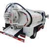 Mini 2T DFAC Septic Tank Trucks Combined Sewer Jetting Clean Water Tank 1m3 Sewage Tank 1m3