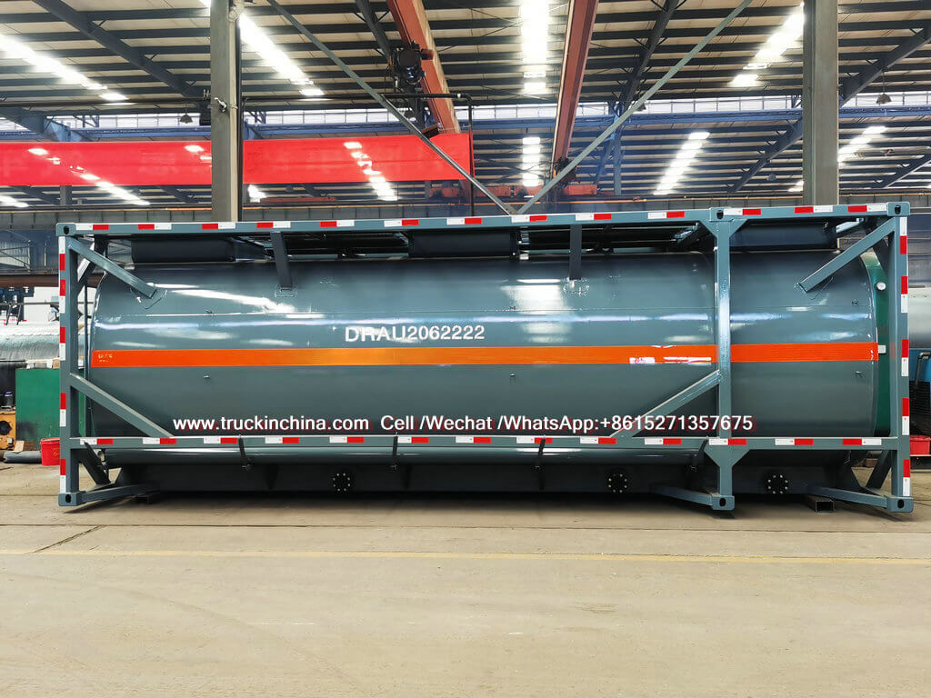 30ft ISO LLDPE Lined Tank for Hydrochloric Acid chemcial fluied (5)