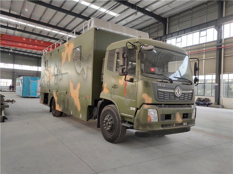 Dongfeng offroad truck Mobile Kitchens (11)