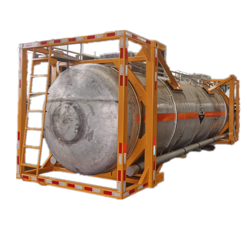 Nitric Acid Above 70% Storage Transport Tank Container (HNO3 Aluminium Tank )