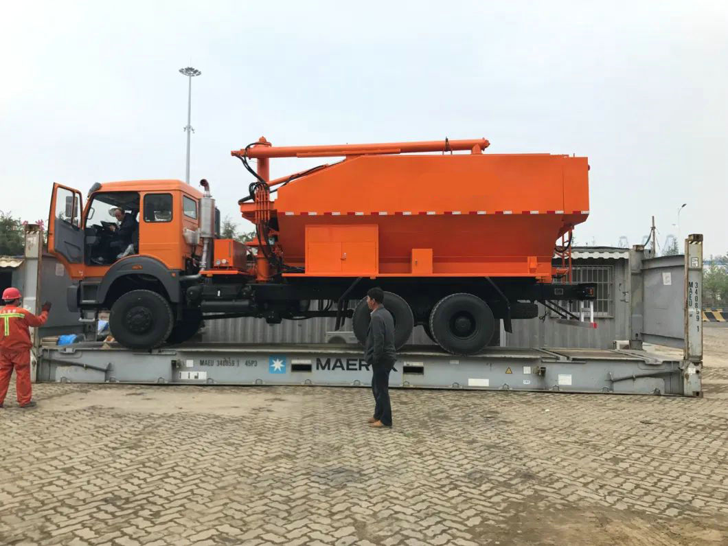 BEIBEN ANFO Explosives Mixing Charging Trucks (5)