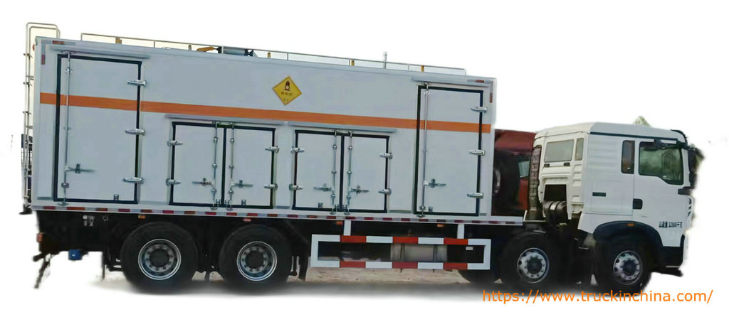  Customize HOWO on Site Mixed Emulsion ANFO Explosive Truck 