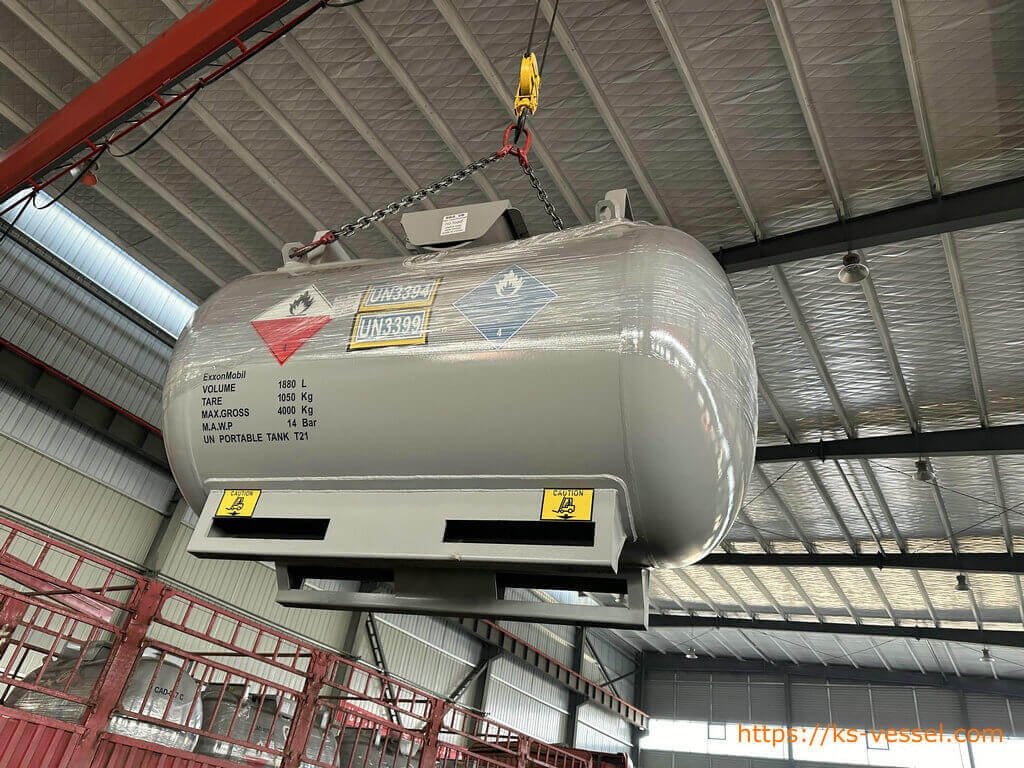 Keystone Vessel T21 UN Portable Tank UN3394 (12)