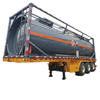 30FT Corrosive Chemical Liquid Acid Tank Containers 31KL Q235B+PE